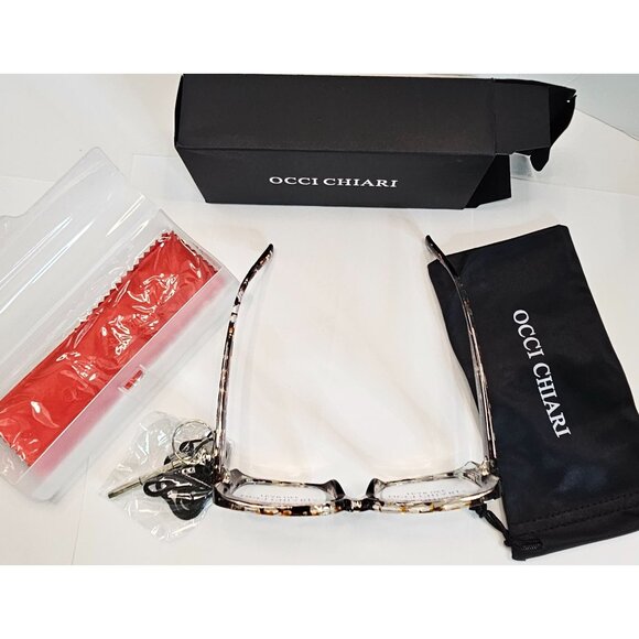 Occi Chiari Womens Oversized Reading Glasses Tortoise Shell +1.00 Strength - Picture 8 of 12